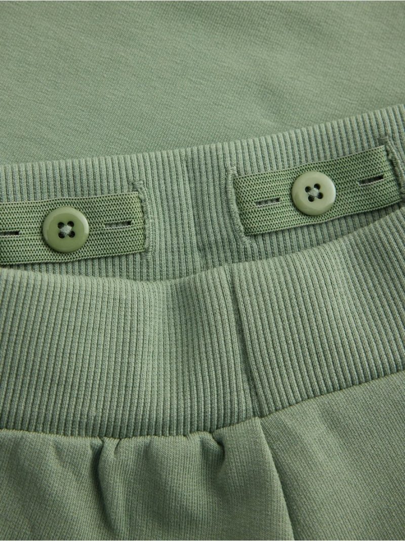 Joggers with brushed inside - 3012065-7672