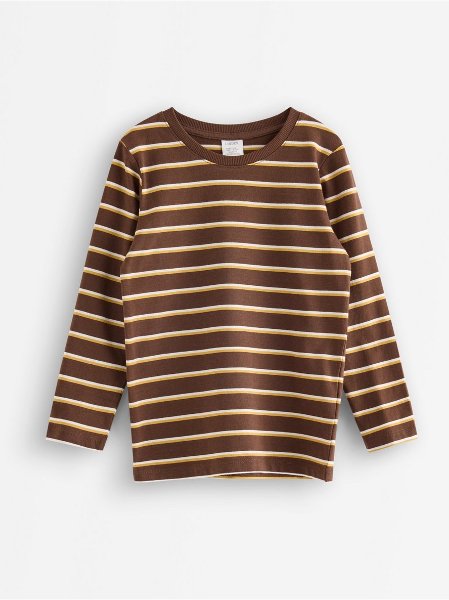 Striped long-sleeved top - 3012082-6941