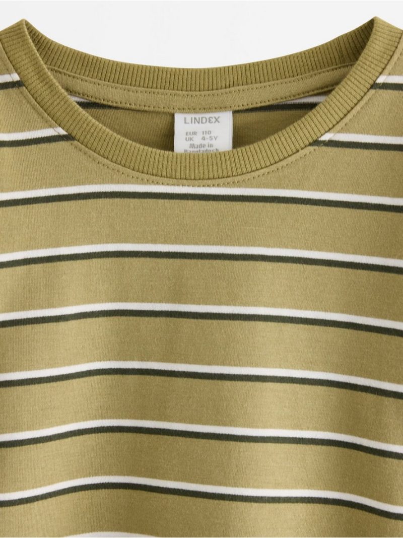 Striped long-sleeved top - 3012082-8555