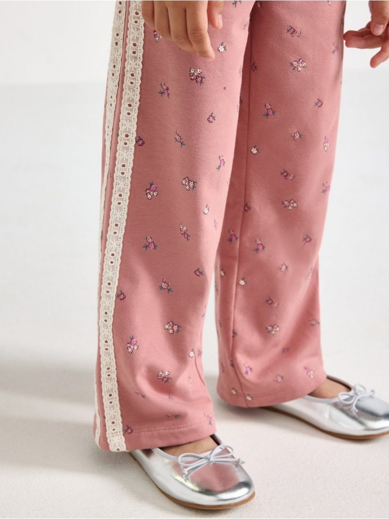 Sweatpants with bindings - 3012236-7658