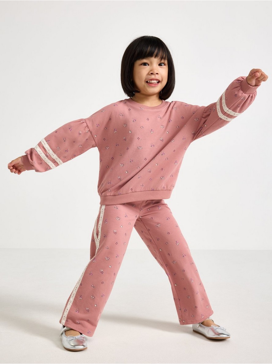 Sweatpants with bindings - 3012236-7658