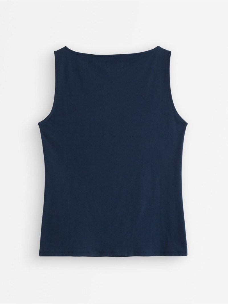Tank top with boat neck - 3012245-2150