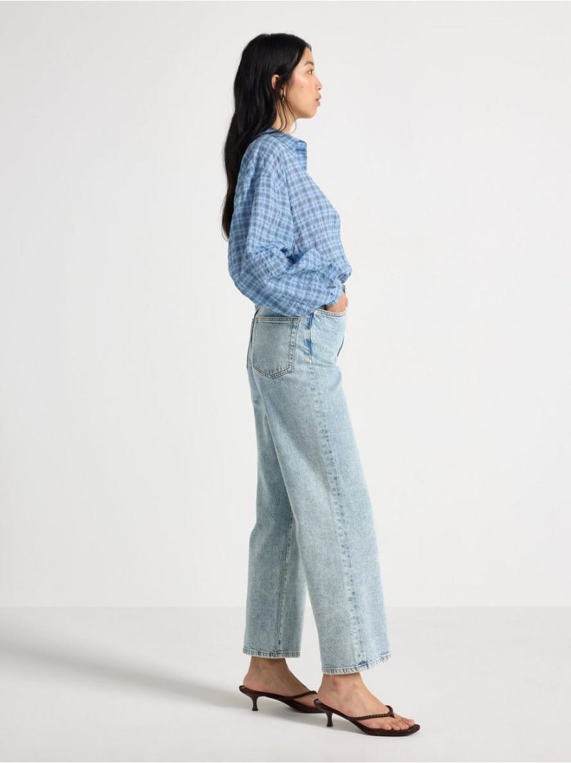 Checked blouse - 3012246-9614