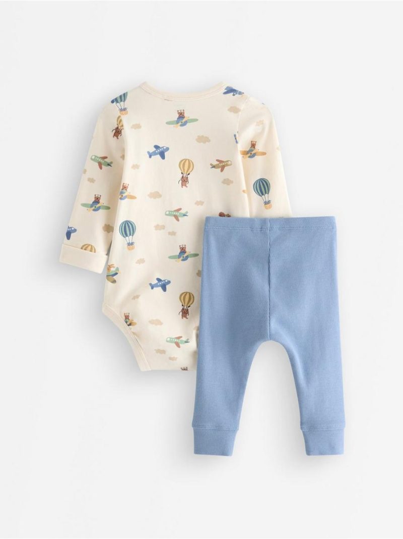 Set with bodysuit and leggings - 3012255-6728