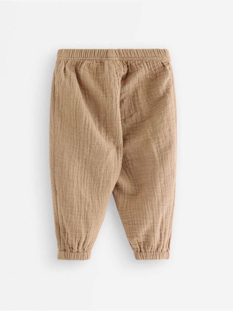 Trousers in cotton gauze - 3012327-1449