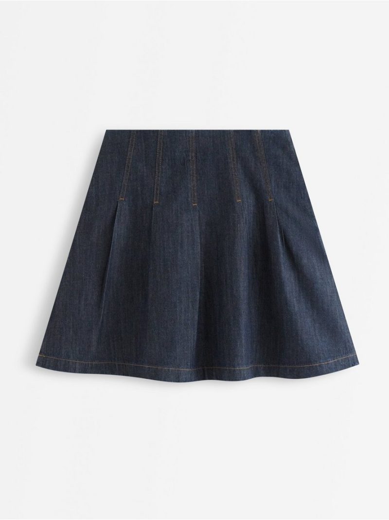 Short denim skirt - 3012718-822
