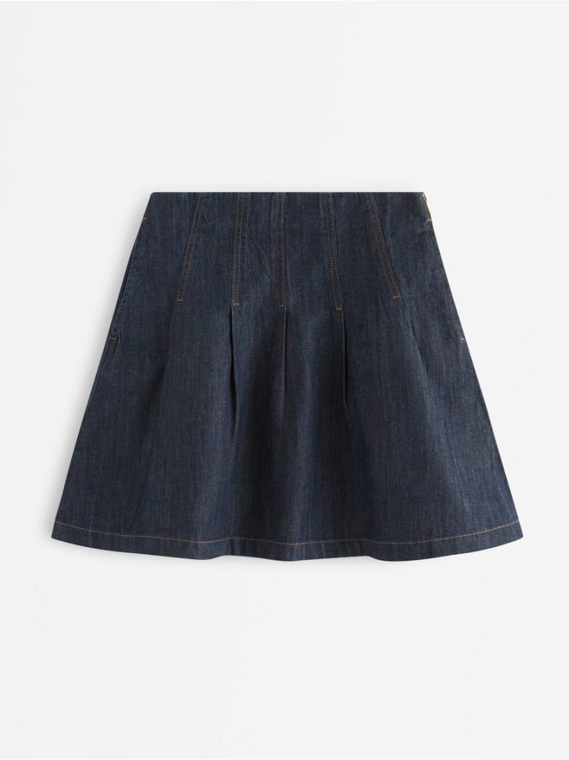 Short denim skirt - 3012718-822