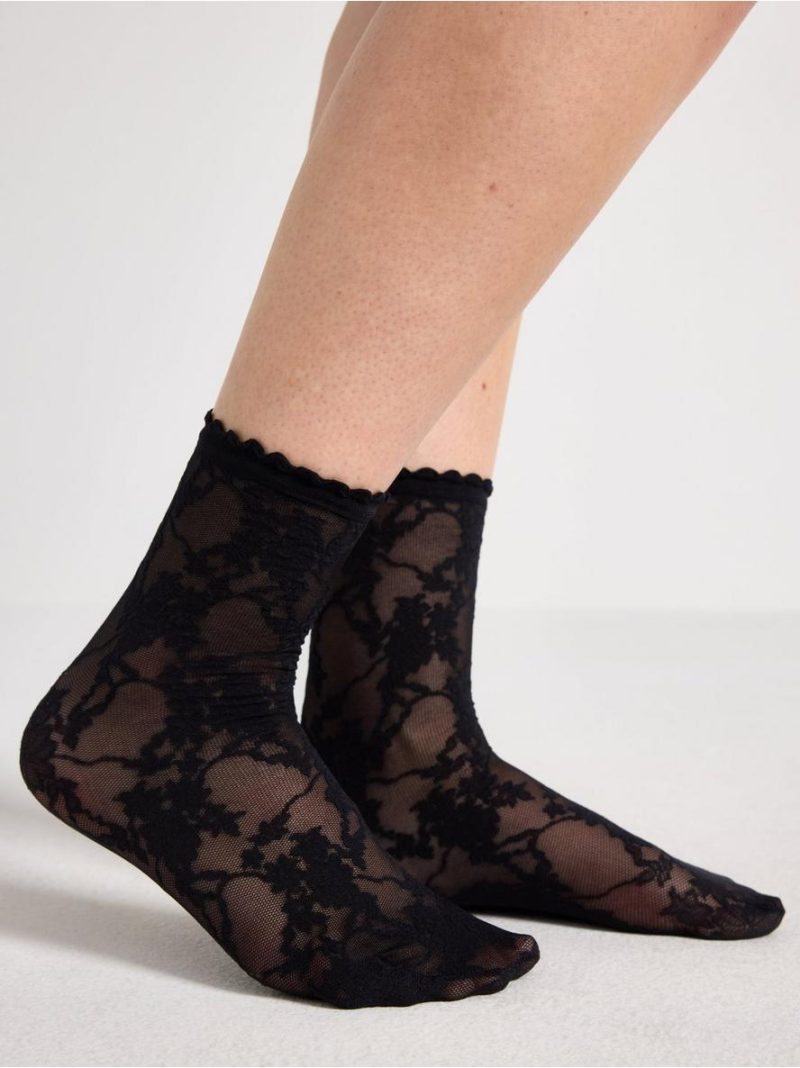 30 den patterned socks - 3012850-80