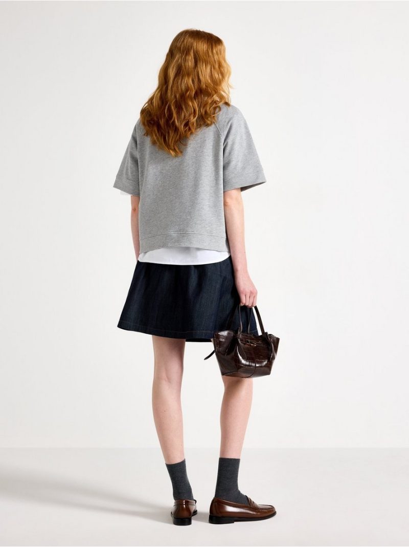 Short-sleeved sweatshirt - 3012982-9803