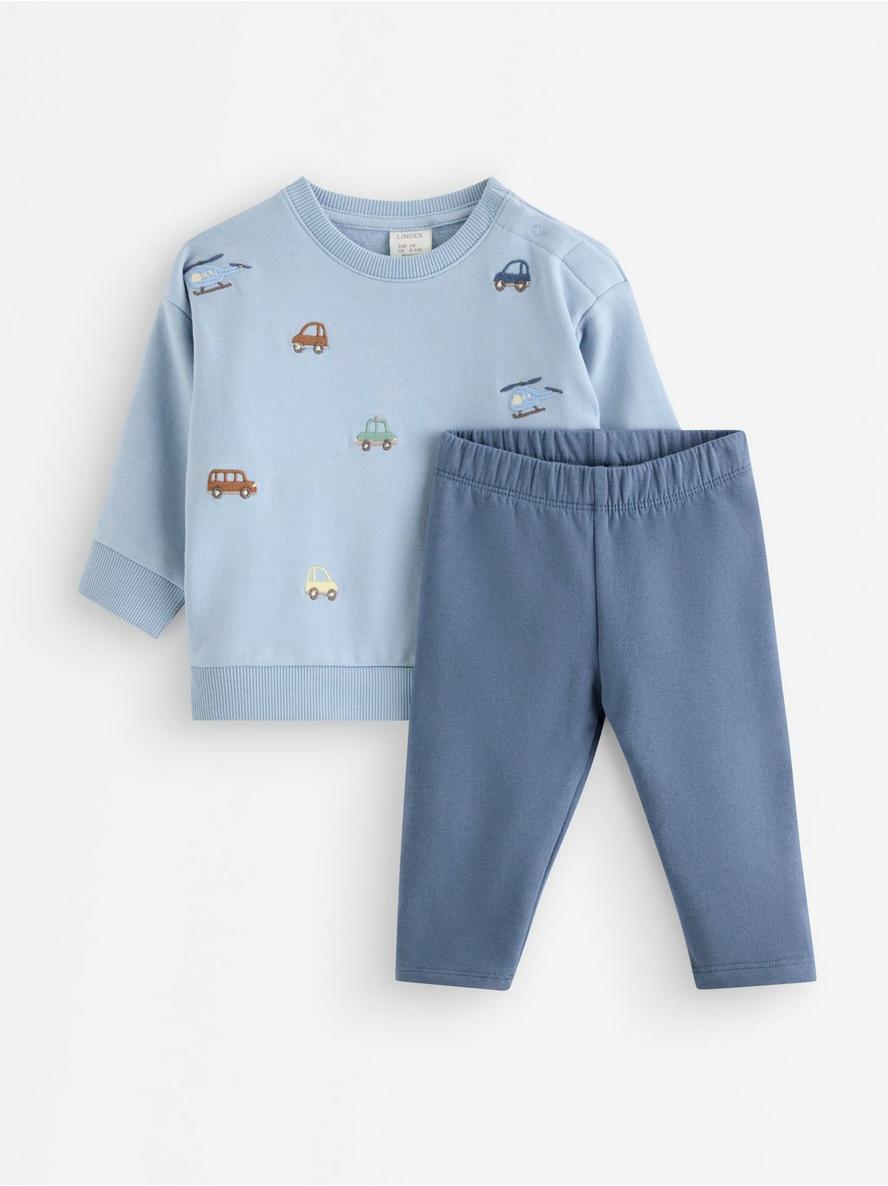 Set with sweatshirt and leggings - 3013010-7954