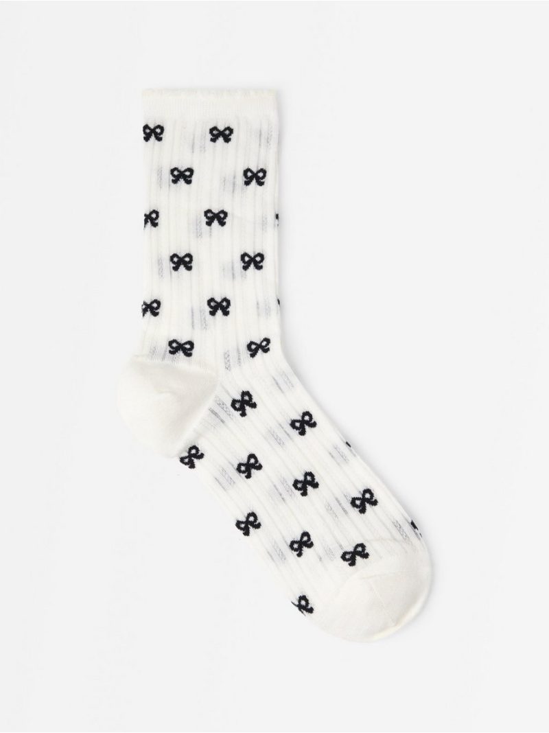 Pointelle socks - 3013237-7862