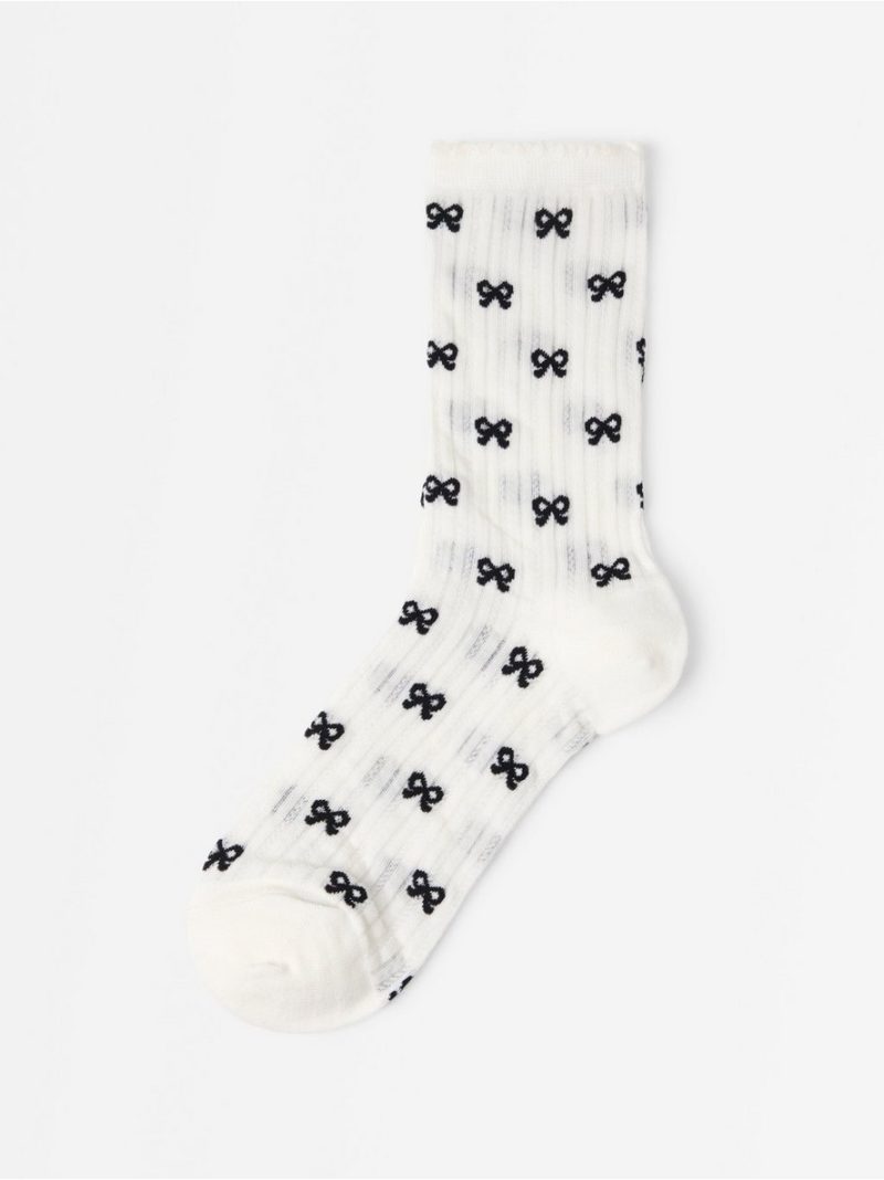 Pointelle socks - 3013237-7862