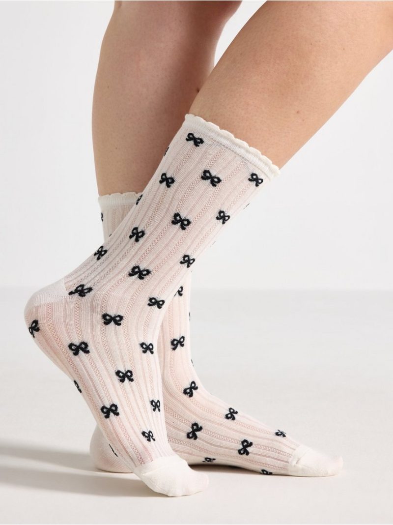 - Pointelle socks Pointelle socks - 3013237-7862