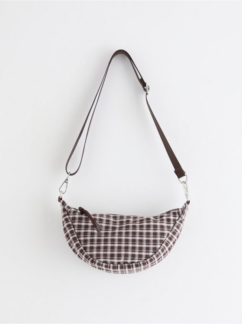 Checked crossbody bag - 3013248-260