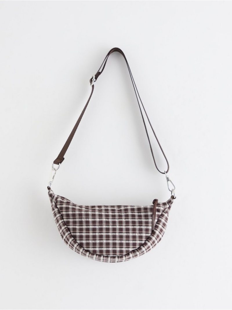 Checked crossbody bag - 3013248-260