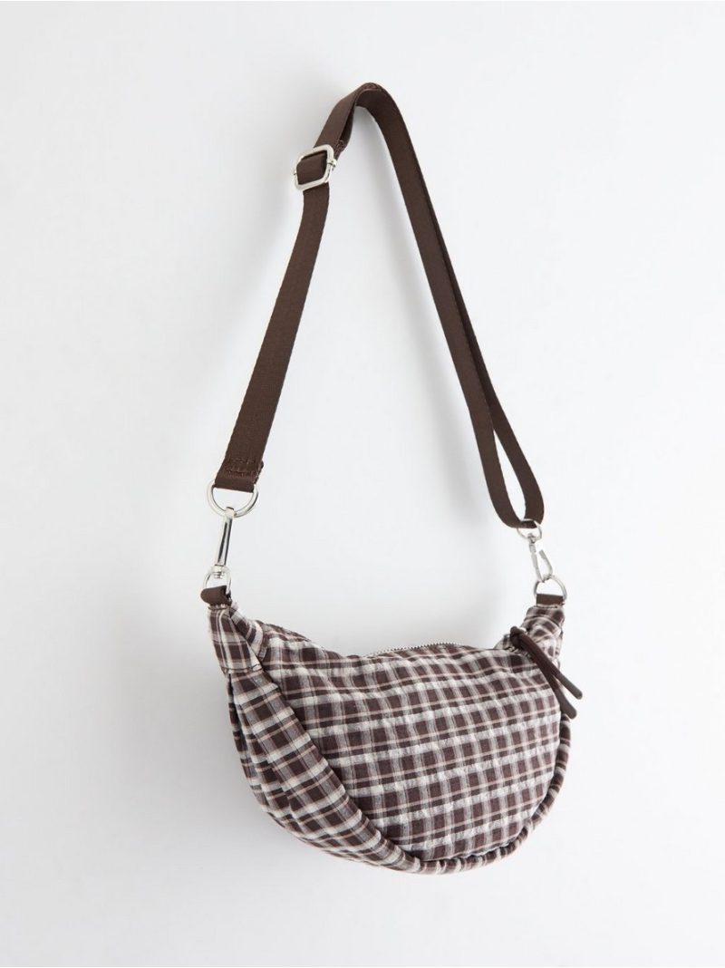 Checked crossbody bag - 3013248-260