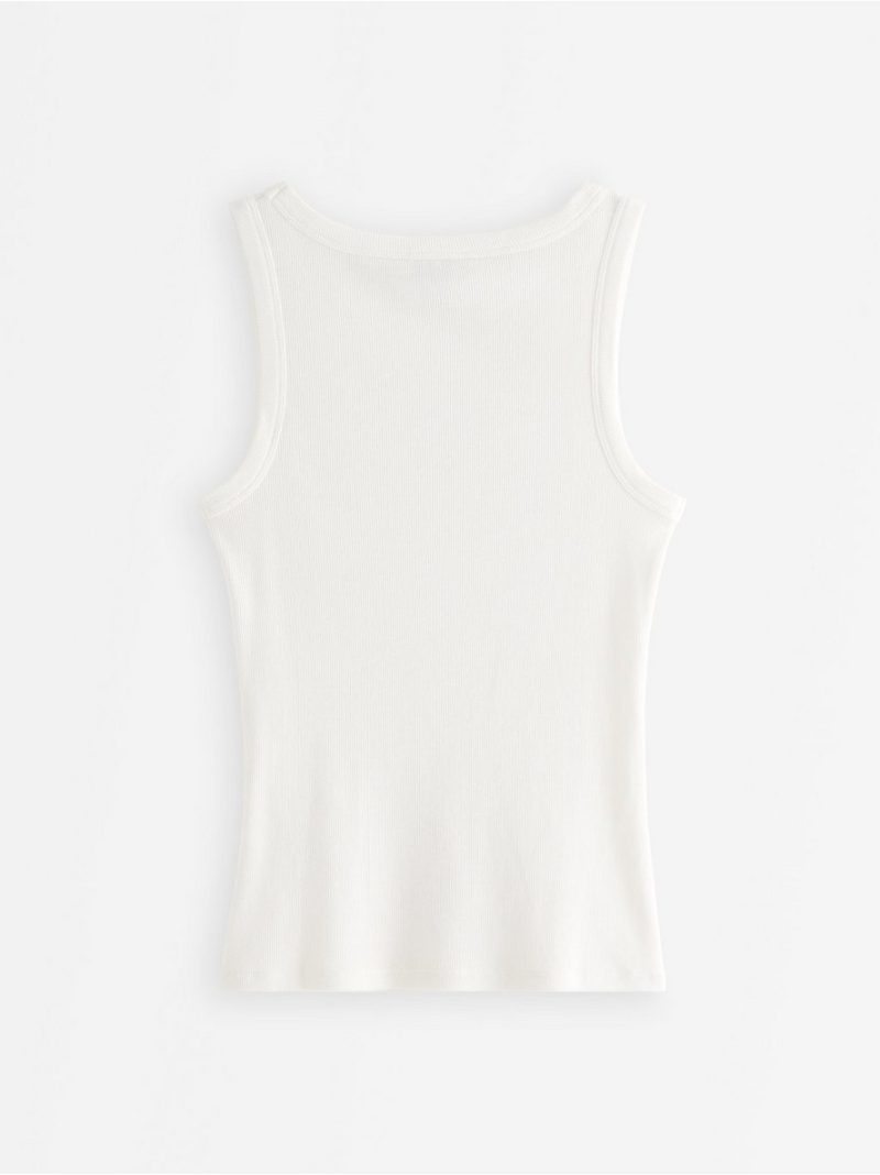 Ribbed tank top - 3013435-70