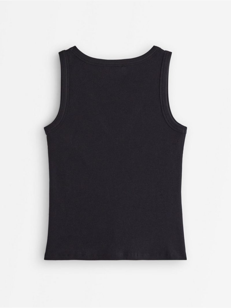 Ribbed tank top - 3013435-80
