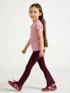 Helanke - Flared leggings with brushed inside