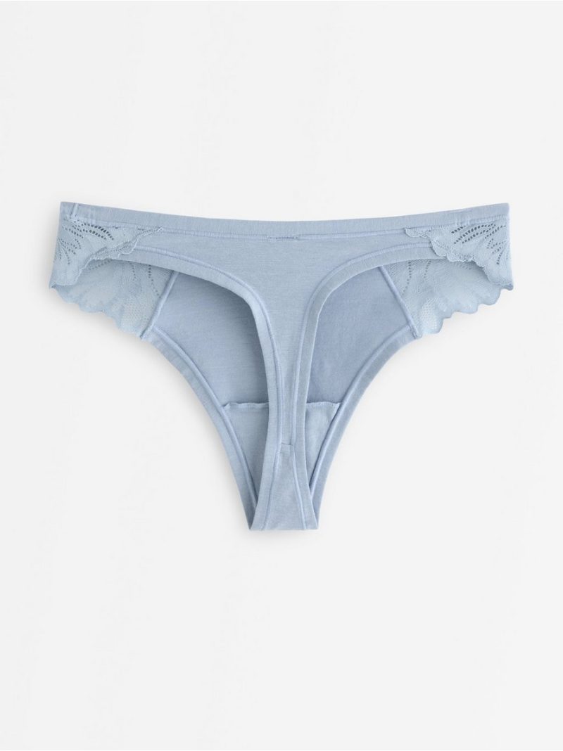Thong in micro cotton - 3001296-7954
