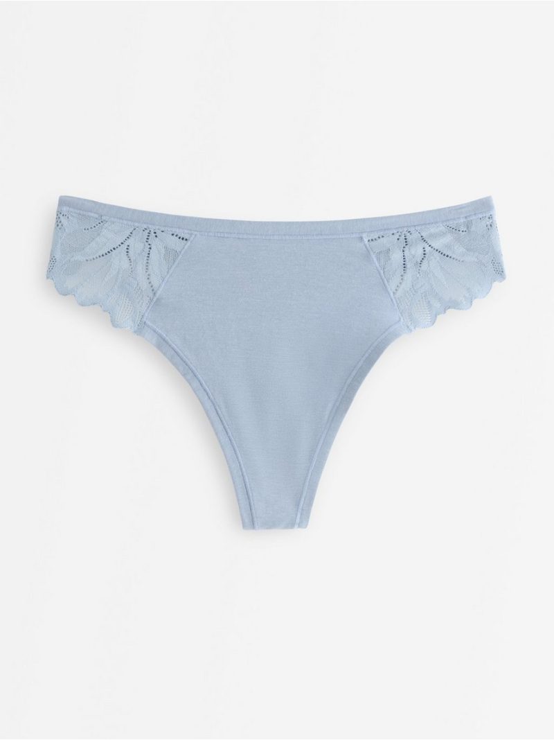 Thong in micro cotton - 3001296-7954