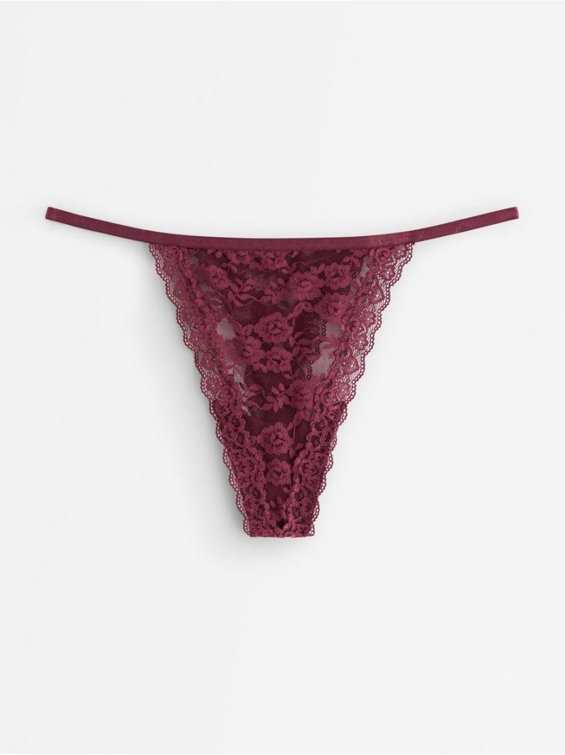 Thong low waist - 3001643-9938