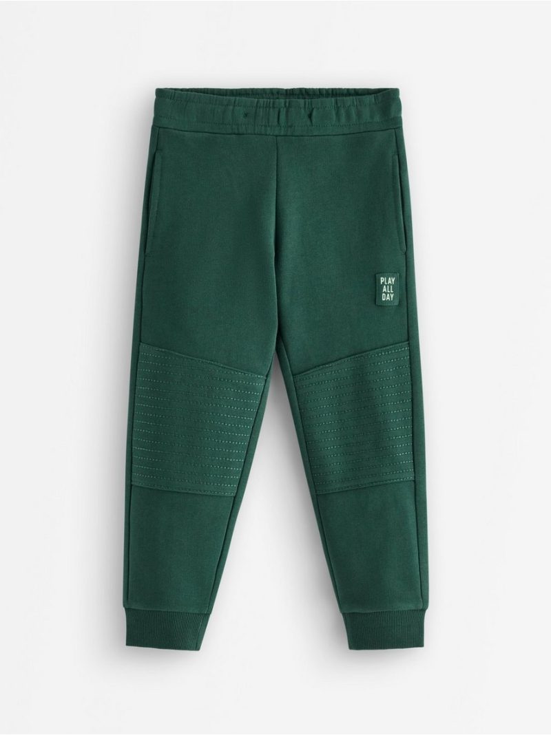 Joggers with reinforced knees - 3009222-8599