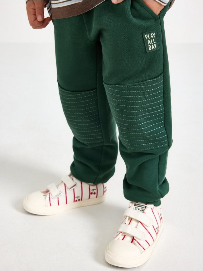 Joggers with reinforced knees - 3009222-8599