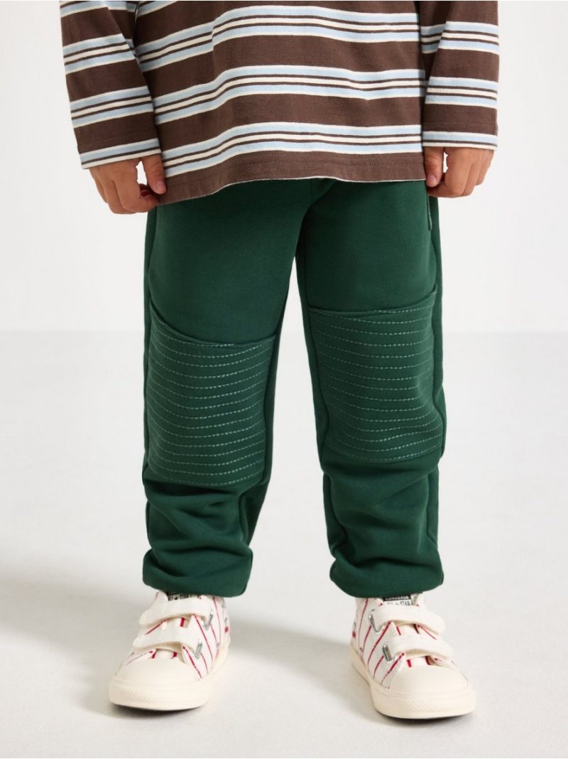Joggers with reinforced knees - 3009222-8599