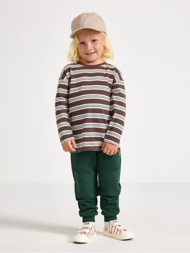 Joggers with reinforced knees - 3009222-8599