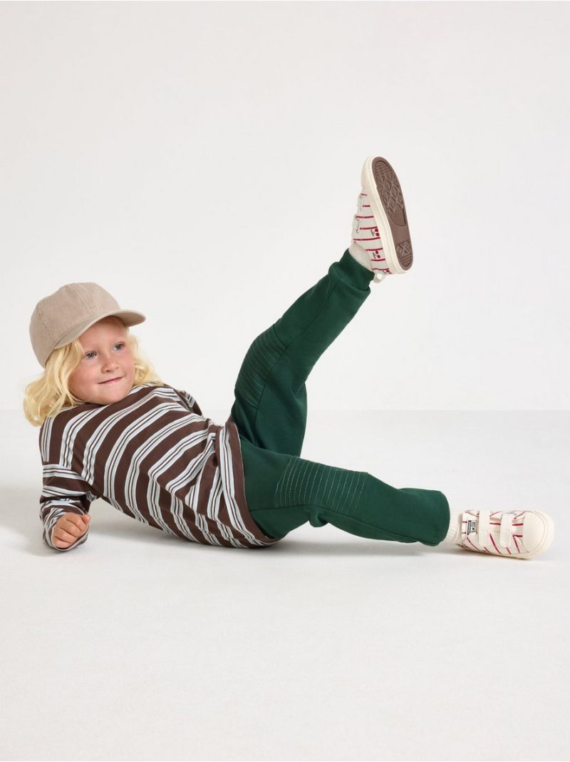 Joggers with reinforced knees - 3009222-8599