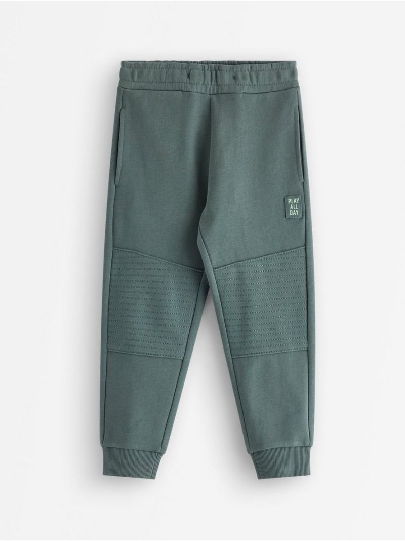 Joggers with reinforced knees - 3009222-8708