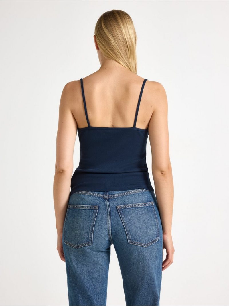 Ribbed camisole - 3010004-7565