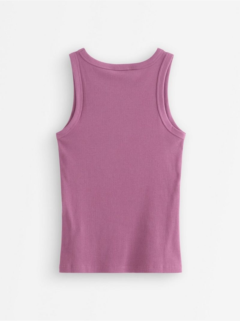 Ribbed tank top - 3010356-4378