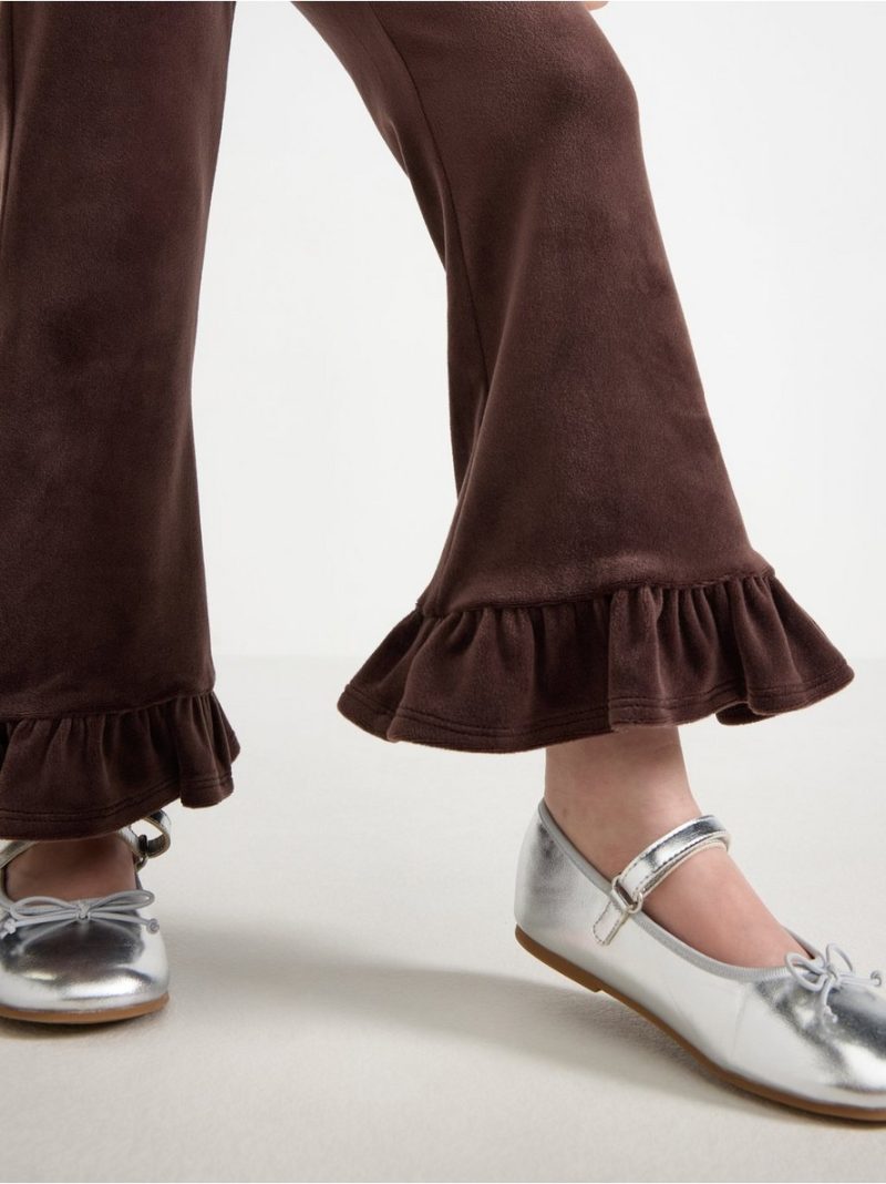 Leggings in velour - 3010437-6995
