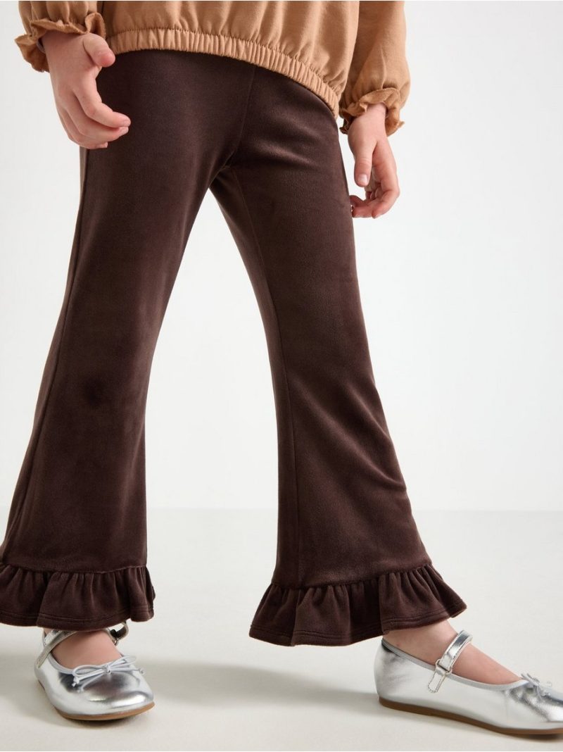 Leggings in velour - 3010437-6995