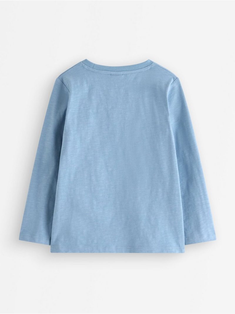 Long sleeved top in slub jersey - 3011059-8174