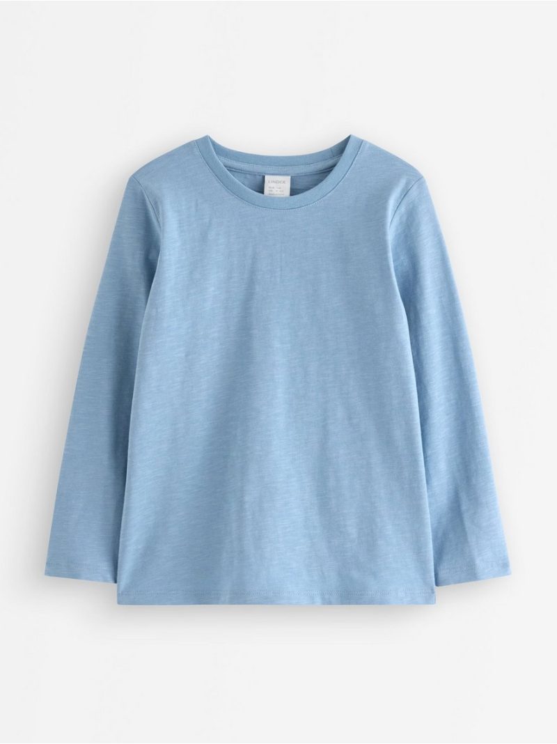Long sleeved top in slub jersey - 3011059-8174