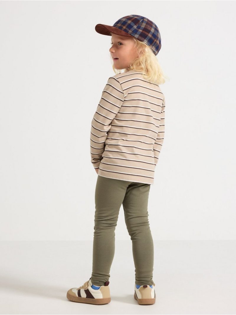 Leggings with brushed inside - 3011060-6876
