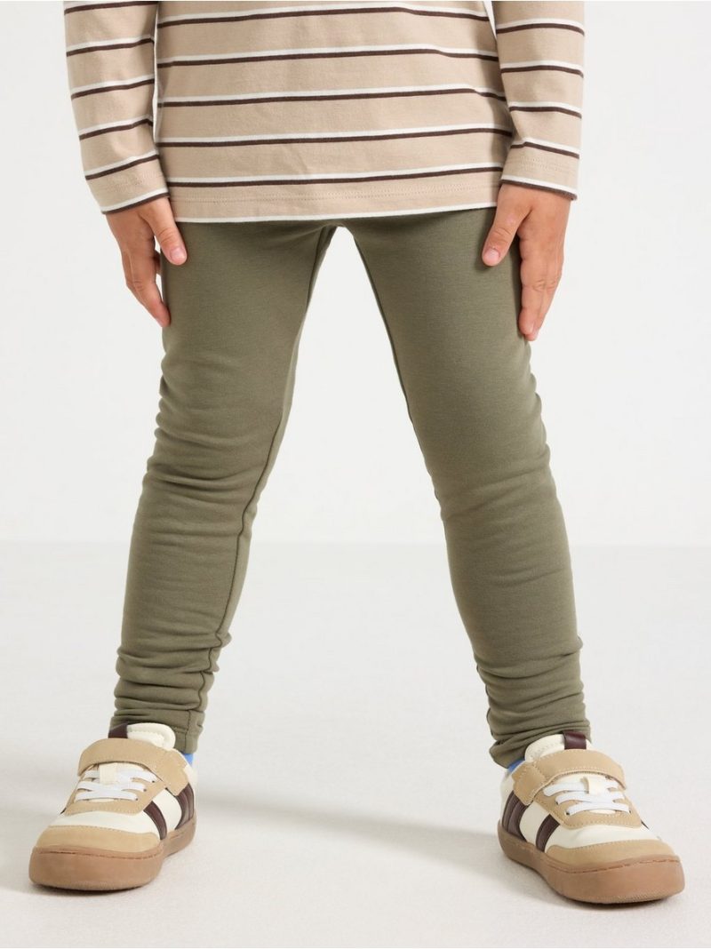 Leggings with brushed inside - 3011060-6876