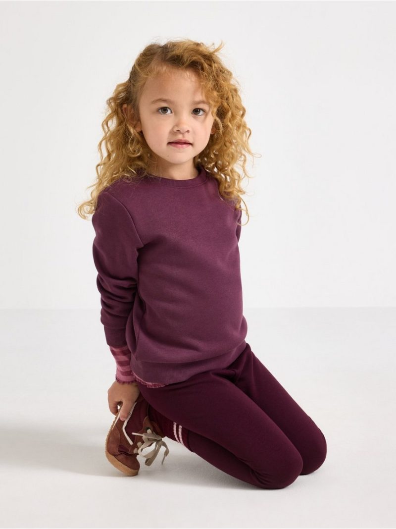 Leggings with brushed inside - 3011060-7268