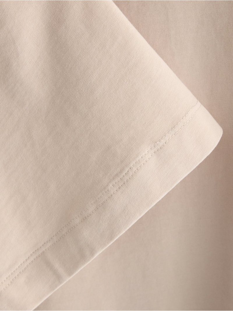 Oversized t-shirt in washed cotton - 3011251-7458