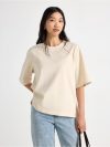 Oversized t-shirt in washed cotton - 3011251-7458