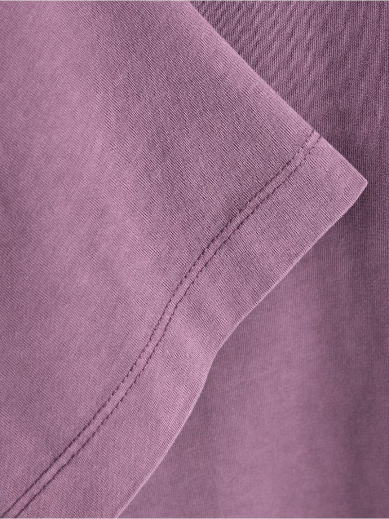 Oversized t-shirt in washed cotton - 3011251-9613