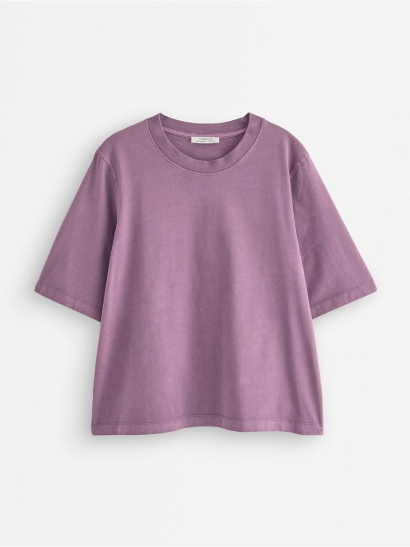 Oversized t-shirt in washed cotton - 3011251-9613