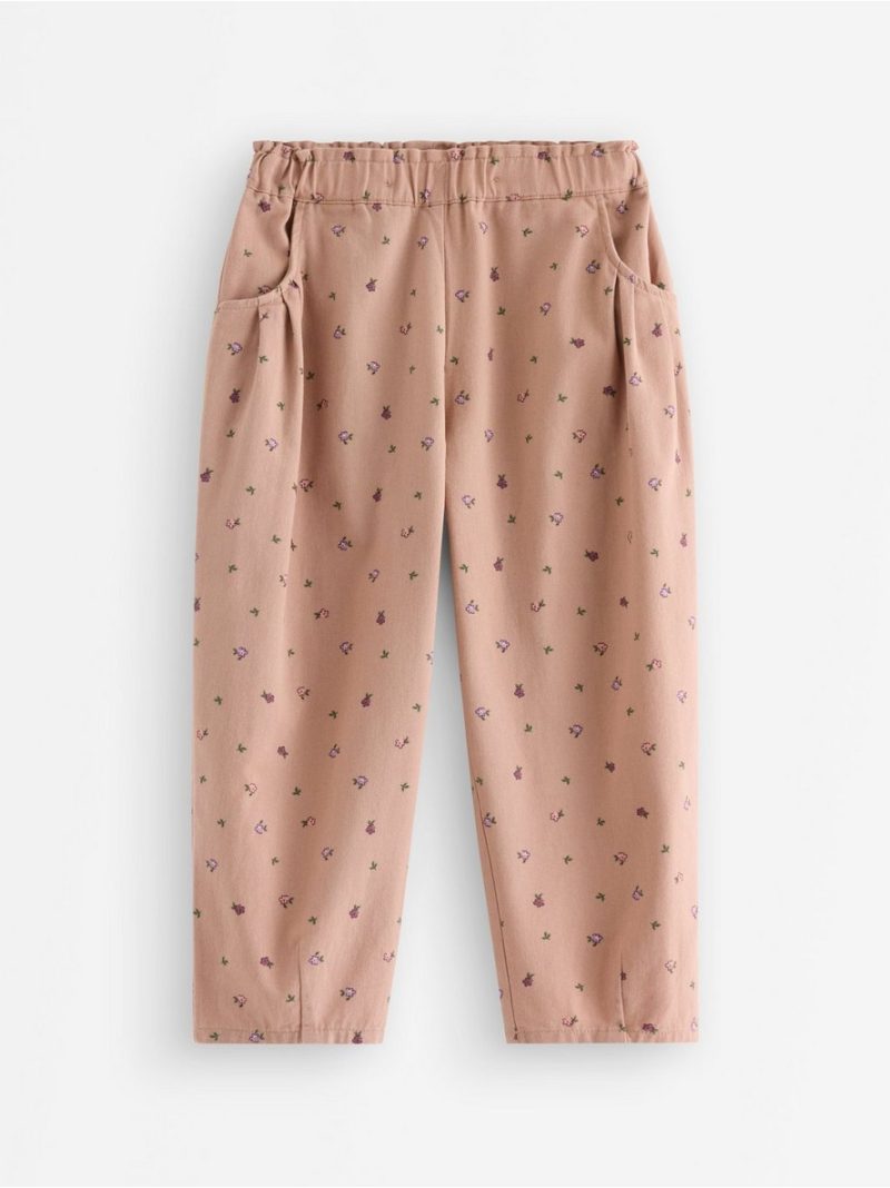 Trousers with barrel fit - 3011414-7541