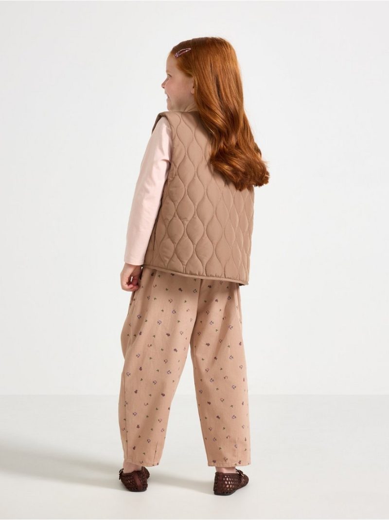 Trousers with barrel fit - 3011414-7541