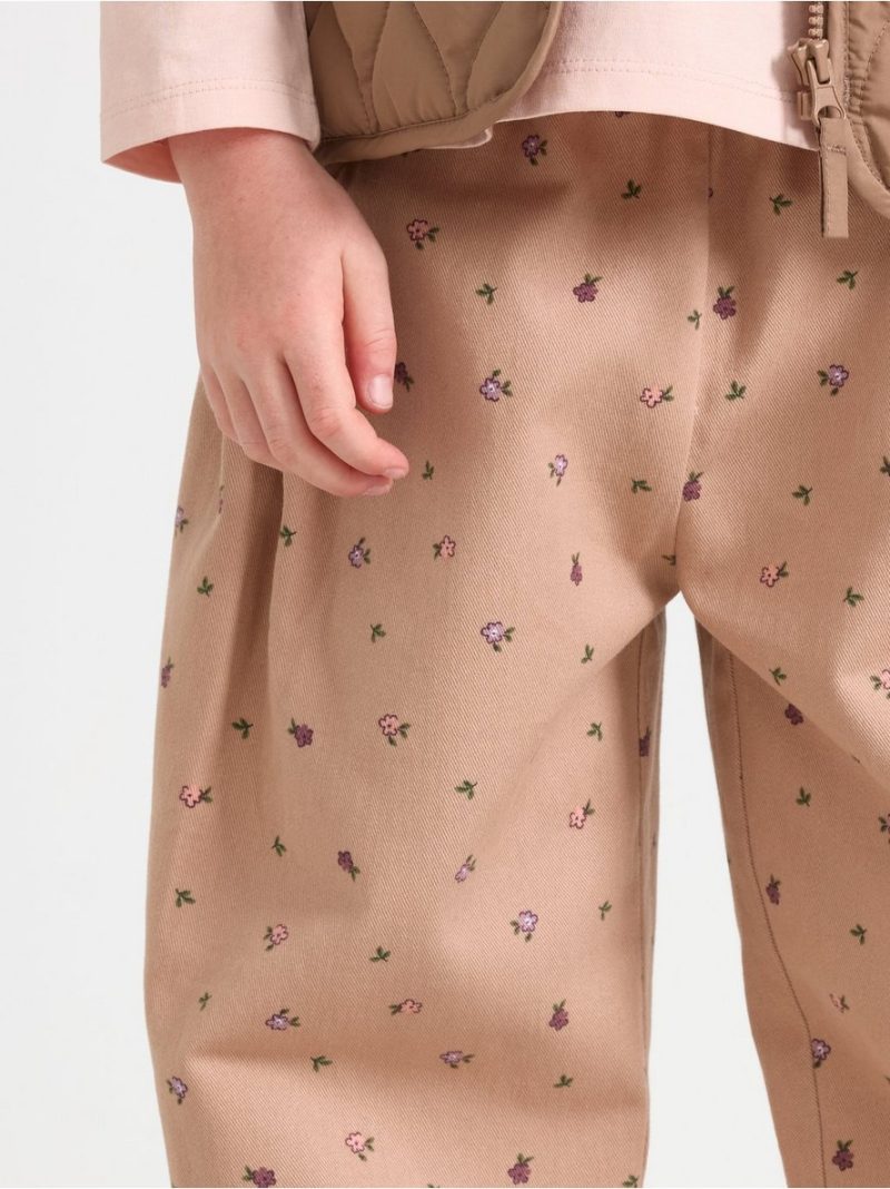 Trousers with barrel fit - 3011414-7541