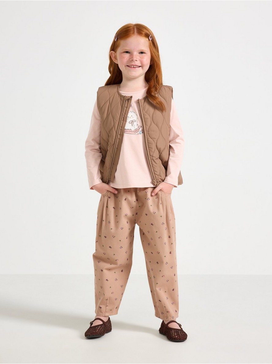 Trousers with barrel fit - 3011414-7541