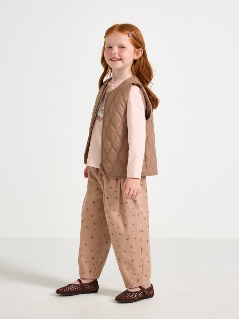 Trousers with barrel fit - 3011414-7541
